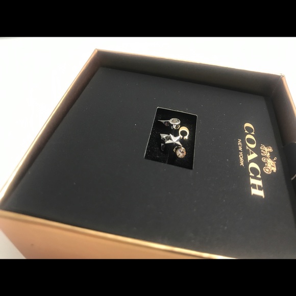 NWT COACH STARDUST RING SET F24238 SIZE 7 - Picture 4 of 8